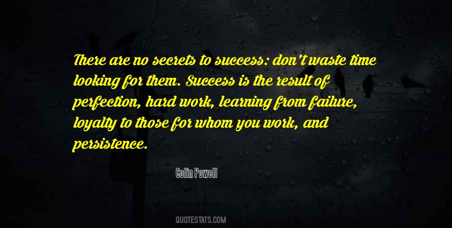 Success Failure Work Quotes #1659830