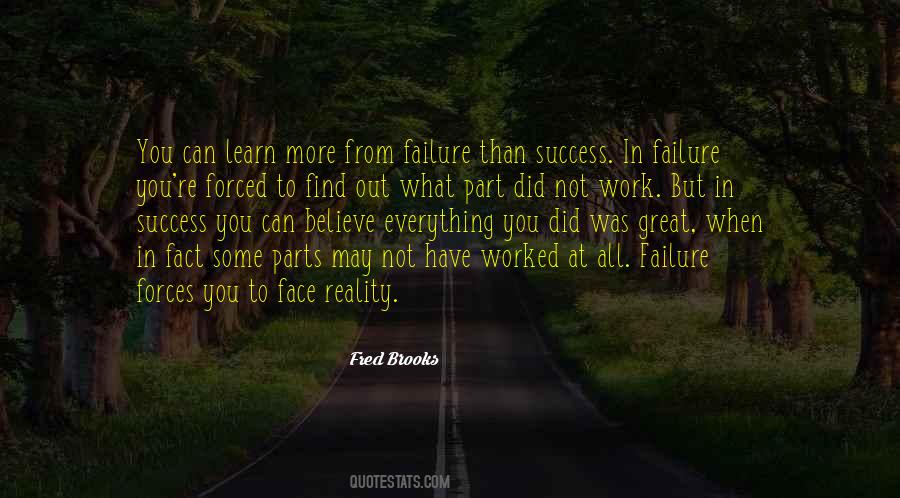 Success Failure Work Quotes #185002