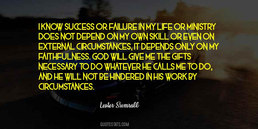 Success Failure Work Quotes #722414