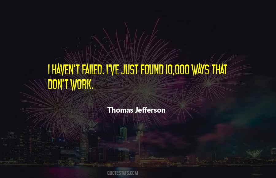 Success Failure Work Quotes #963436