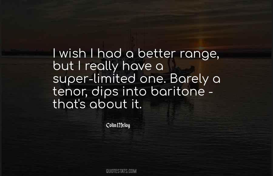 Baritone Quotes #21050