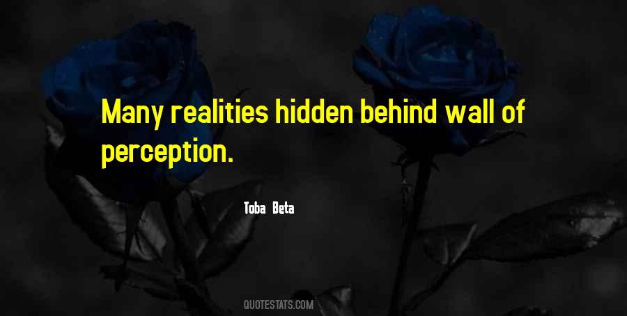 Reality Perception Quotes #49769