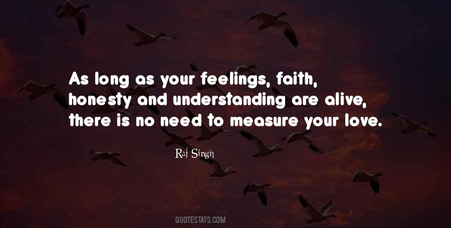 Love And Honesty Quotes #482367