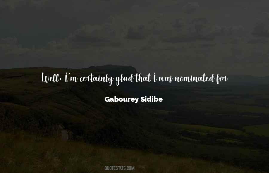 Sidibe Gabourey Quotes #1533051