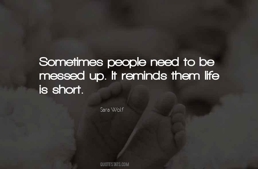 Quotes About Messed Up People #980487