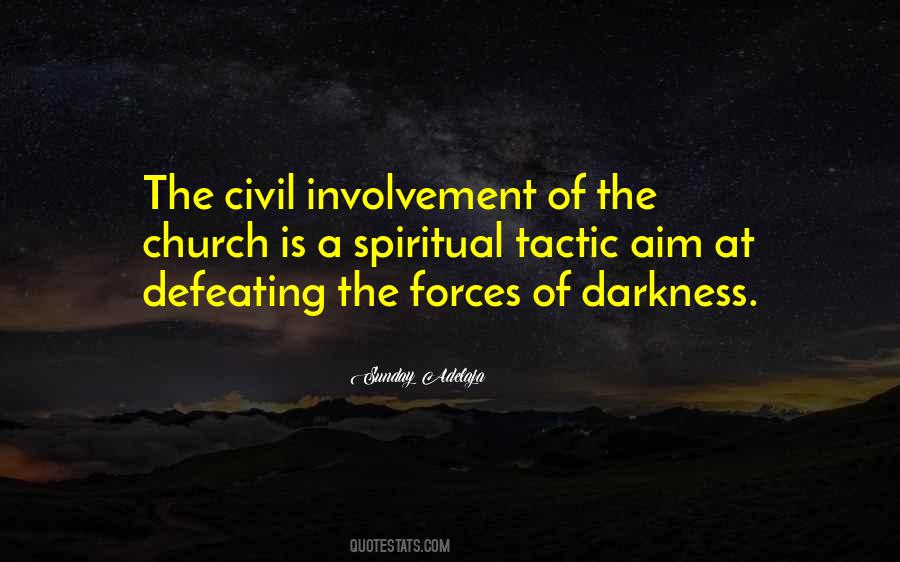 Spiritual Darkness Quotes #630098