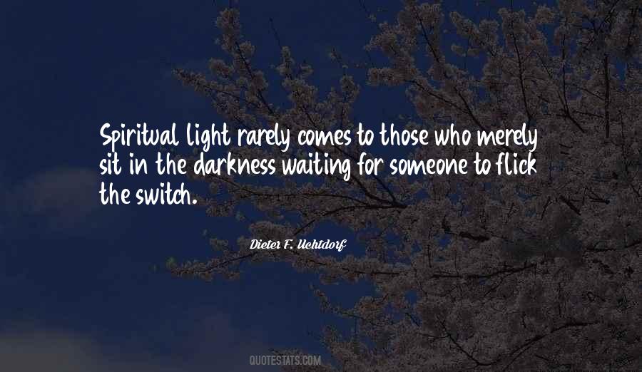 Spiritual Darkness Quotes #926353