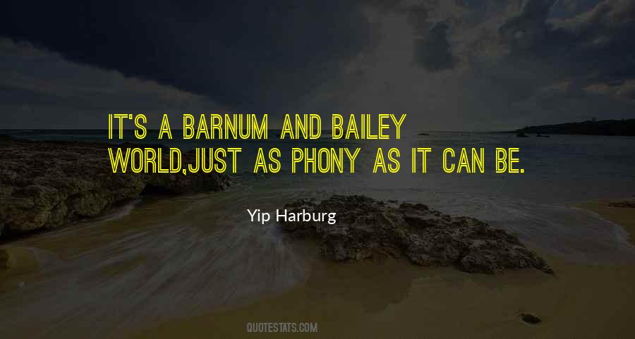 Barnum And Bailey Quotes #208074