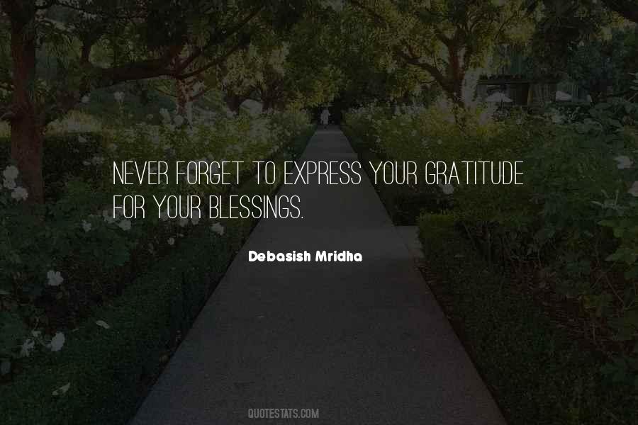 Gratitude Blessings Quotes #238239