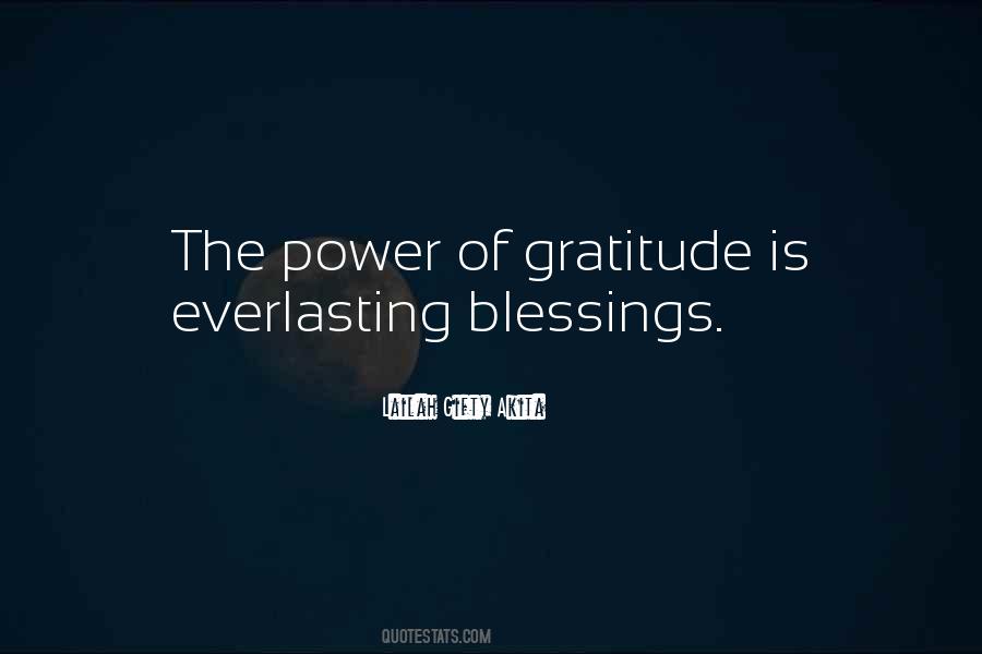 Gratitude Blessings Quotes #496951