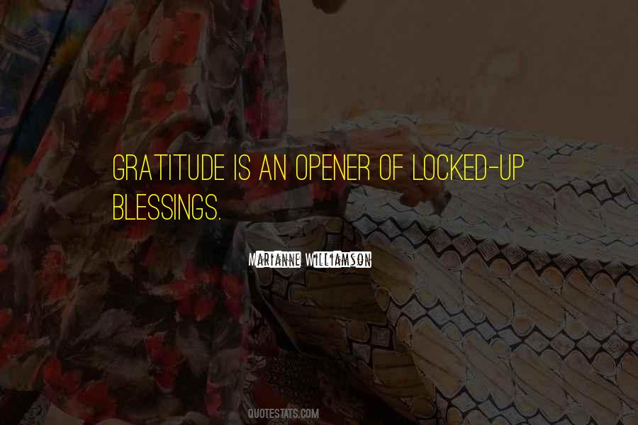 Gratitude Blessings Quotes #782470