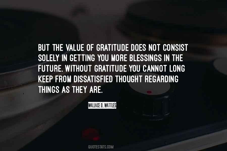 Gratitude Blessings Quotes #789139