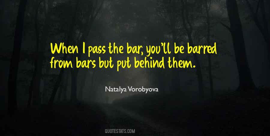 Barred Quotes #694940