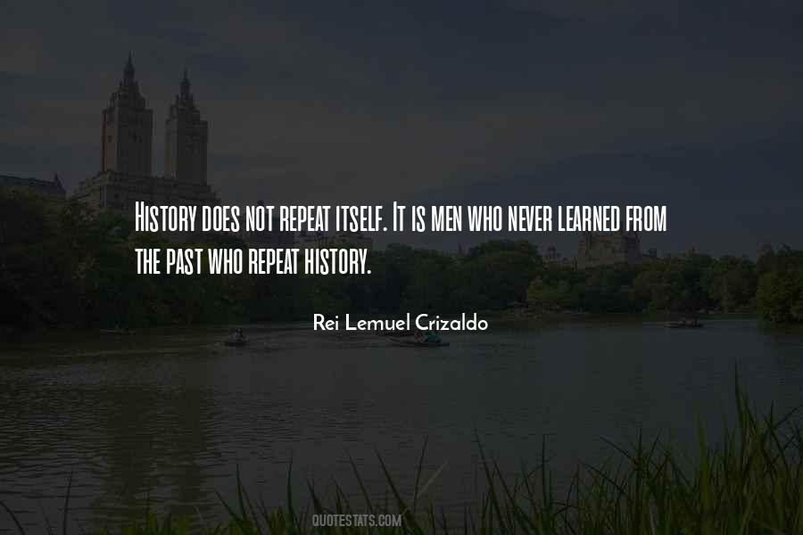 Does History Repeat Itself Quotes #1118802