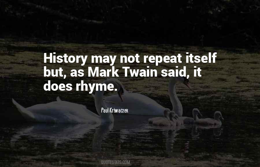 Does History Repeat Itself Quotes #202322