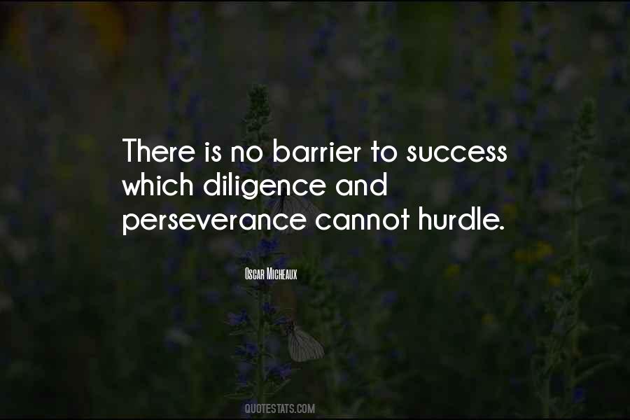 Barrier To Success Quotes #1403413