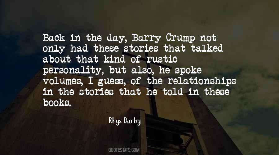 Barry Crump Quotes #1827703