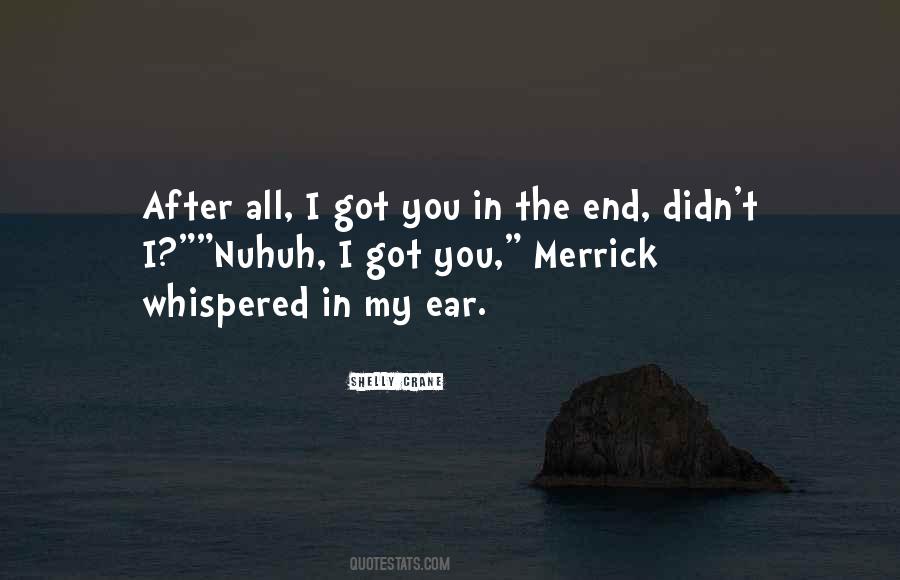 Quotes About Merrick #1221287