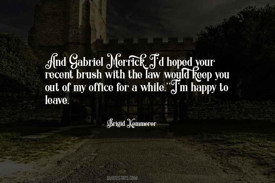 Quotes About Merrick #1536941