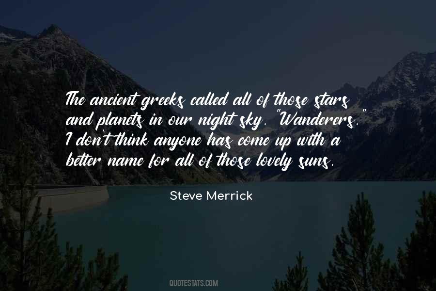 Quotes About Merrick #426929