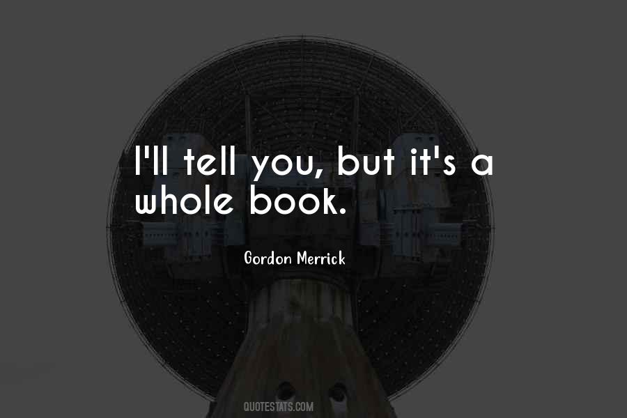 Quotes About Merrick #643979