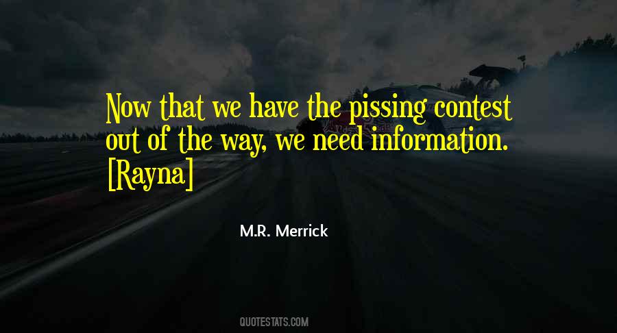 Quotes About Merrick #660872