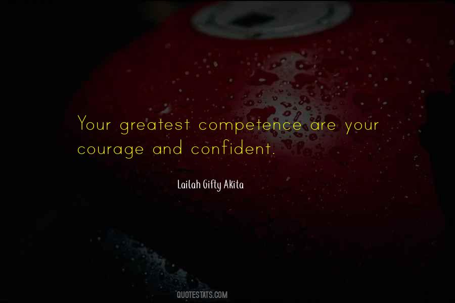Confidence Competence Quotes #1309650
