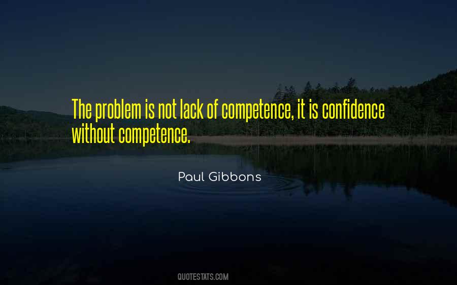 Confidence Competence Quotes #192806