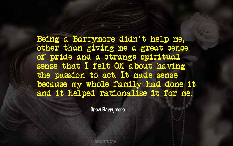 Barrymore Quotes #870166