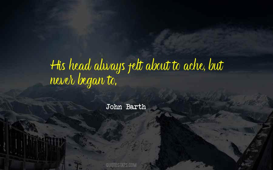 Barth Quotes #127594