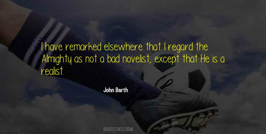 Barth Quotes #50532