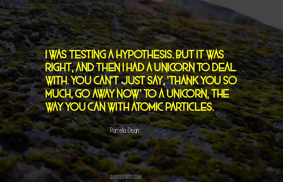 Hypothesis Testing Quotes #1574221