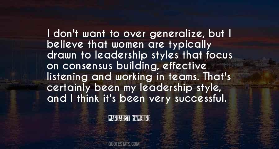 Women Leadership Quotes #698433