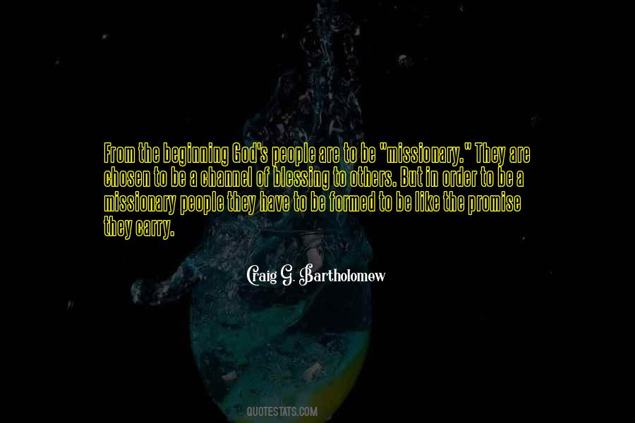 Bartholomew Quotes #1707549