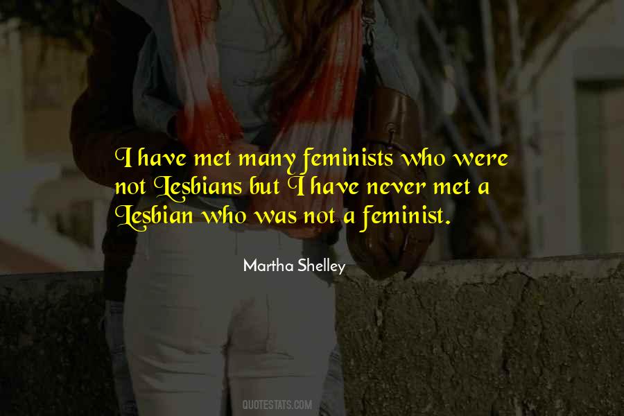 Lesbian Feminist Quotes #333152