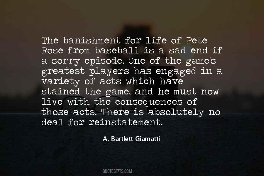 Bartlett Giamatti Quotes #116408