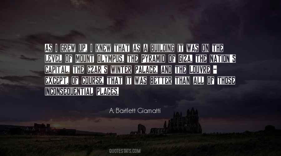 Bartlett Giamatti Quotes #1462460