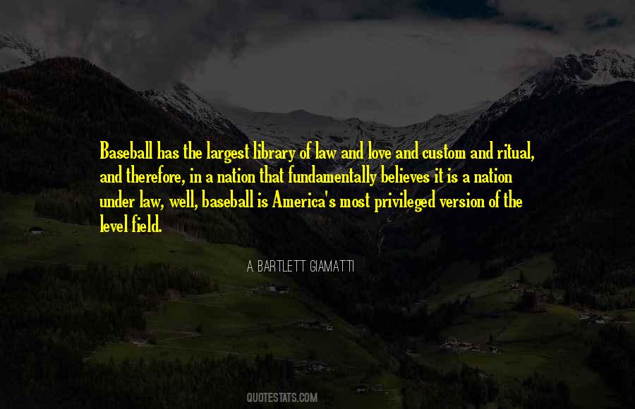 Bartlett Giamatti Quotes #699373