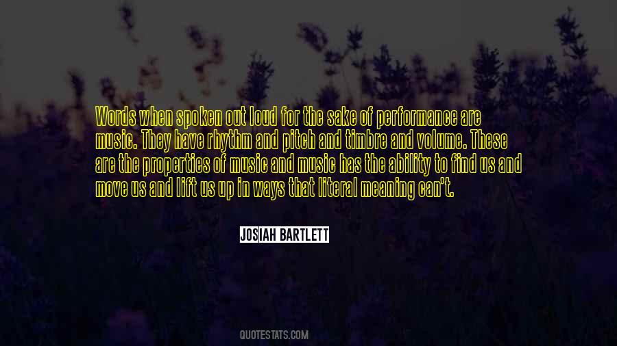 Bartlett Quotes #270512