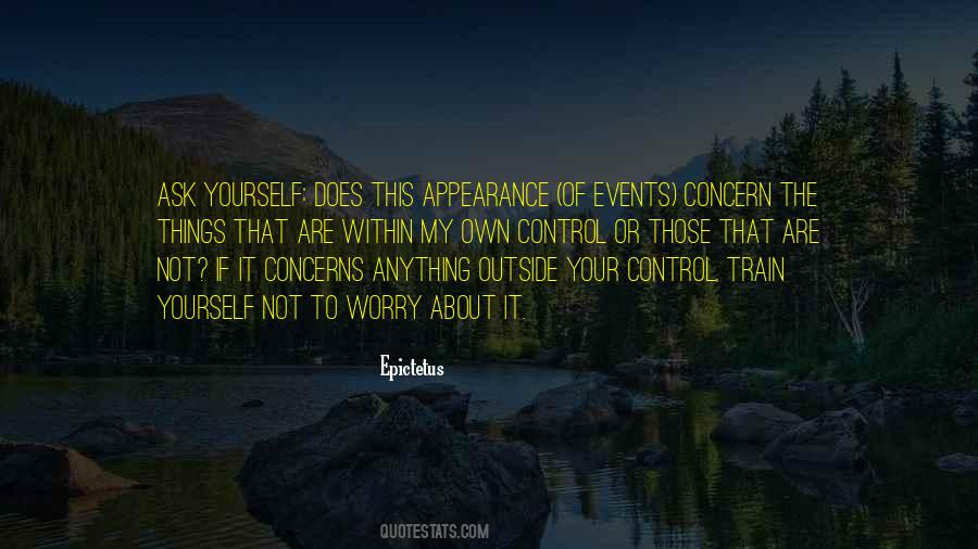Your Own Concern Quotes #1104863