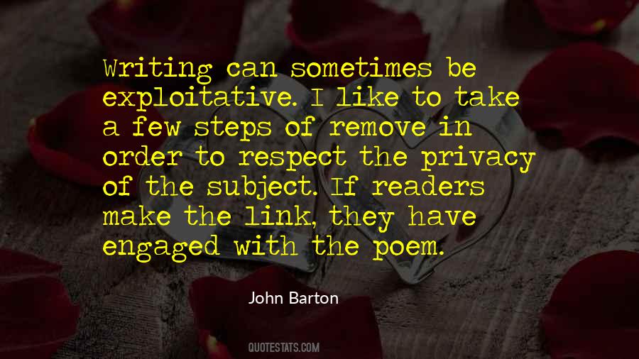 Barton Quotes #166714
