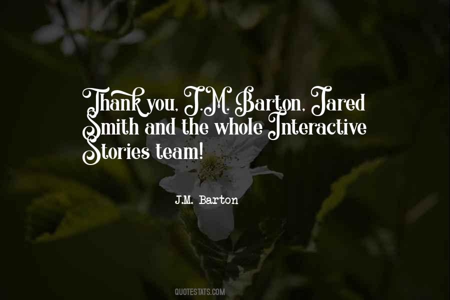 Barton Quotes #865393