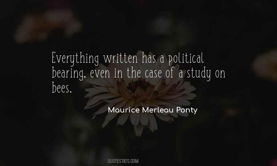 Quotes About Merleau #1076460