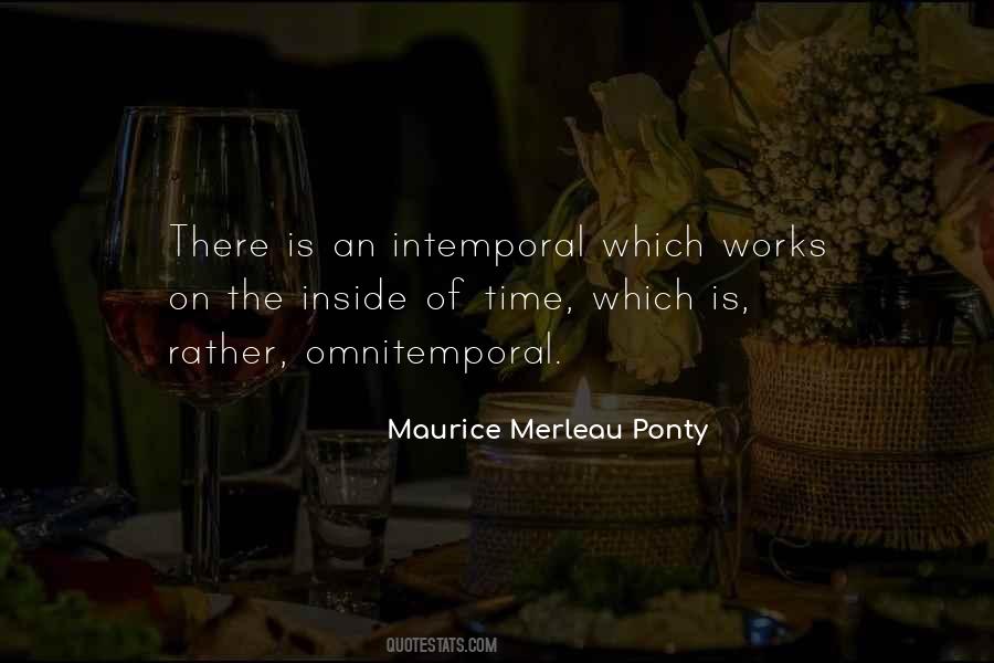 Quotes About Merleau #1752628