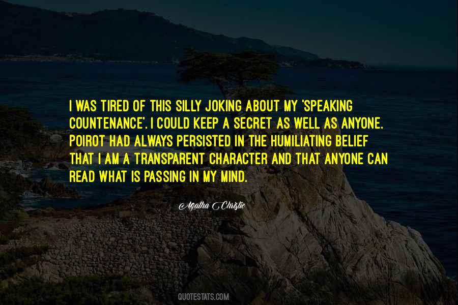 Secret Humor Quotes #792252