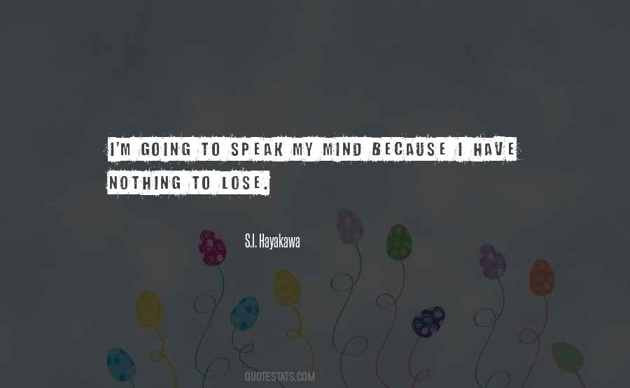 Lose My Mind Quotes #1031445