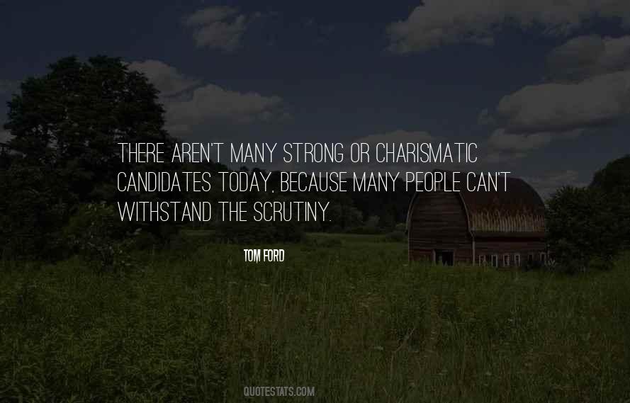 Charismatic People Quotes #465794