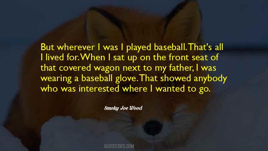 Baseball Glove Quotes #1014041