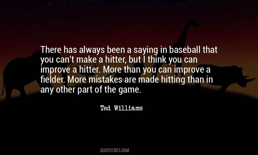 Baseball Hitting Quotes #1857952