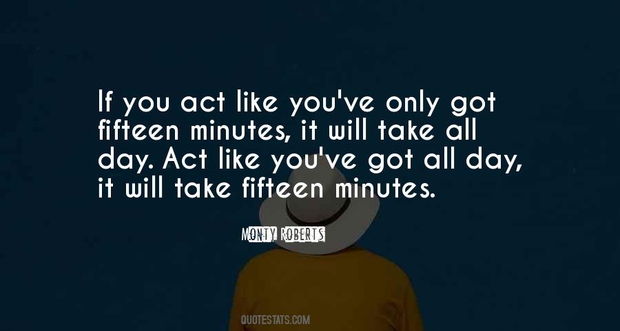 Act Like It Quotes #12930
